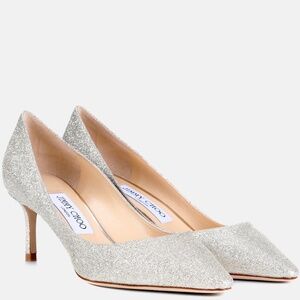 Jimmy Choo Romy 60 glitter pumps